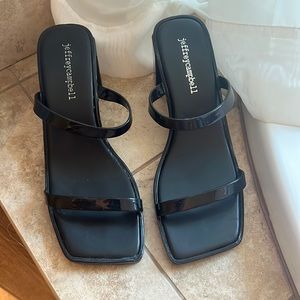 Jeffrey Campbell Black Platform Heels